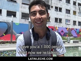 LatinLeche Straight Stud Pounds A Cute Latino Boy For Cash