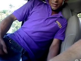 Hidden webcam straight latino construction employee shoots a load jerking to porn in my truck (Martin 1)